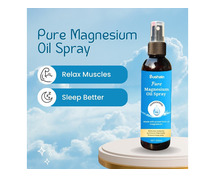 100% Sushain Pure Magnesium Oil – Natural Relief for Muscles & Joints pain