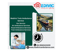 Medivic Focus on Being Present with your Loved One in a Darbhanga Train Ambulance