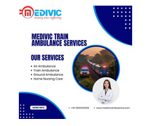 Medivic Train Ambulance Services in Patna are a Swift lifeline on the Train