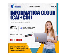 Informatica Cloud (CAI + CDI) Free Online Demo 7th June