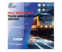 Falc organises all arrangements according to your schedule their rail ambulance in Guwahati