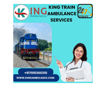 King Believes in Simple Communication in Jamshedpur in a Train Ambulance
