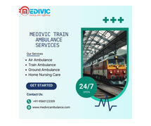 Medivic Keeps Lines of Communication Open during Transit in Ranchi in a Train Ambulance