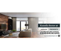 Kanodia Sector 46 Gurgaon – Smart Homes for Urban Professionals
