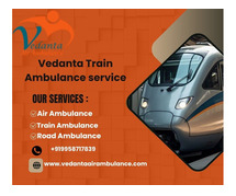Book Vedanta Train Ambulance in Mumbai at an affordable price