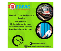 Medivic Transit Fast When Time is Running Out in Lucknow in a Train Ambulance