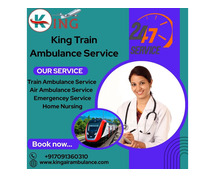 Get the best treatment in Jamshedpur when traveling with King Train Ambulance
