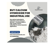Buy Calcium Hydroxide for Industrial use