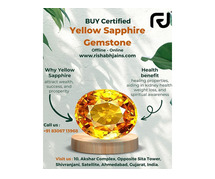 yellow sapphire gemstone