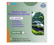 Medivic Aviation Ensures You Always Know What’s Going on in Patna in a Train Ambulance
