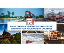 Richi Travels: Seamless Train Ticket Booking for Your Odisha Journey