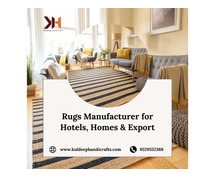 Rugs Manufacturer for Hotels, Homes & Export