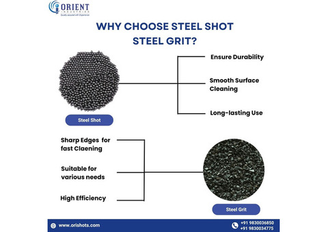 Buy Steel Shot and Grit | Abrasives Solutions | Orient Industries