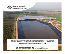 High-Quality HDPE Geomembrane – Gujarat Dyestuff Industries Pvt. Ltd