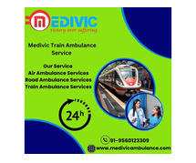 Medivic Act as Your Steady Support during Transit in Jamshedpur in a Train Ambulance