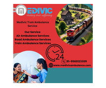 Medivic Transit in a Proper and Supportive Manner in Allahabad in a Train Ambulance
