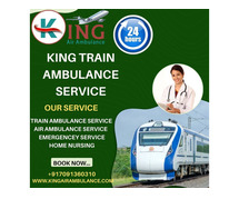 King has Train Ambulance in Ranchi to control every step of the transit