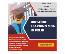 Explore Distance Learning MBA in Delhi & M.Ed Course in South Delhi