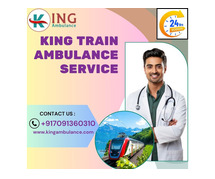 King provides supervised transit service in train ambulance for patients in Jabalpur