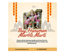 Buy Hanuman Marble Murti