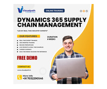 Online Dynamics 365 Supply Chain Management training Visualpath