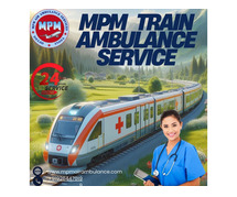 Hire MPM Train Ambulance Services in Guwahati from Bed-to-Bed Transfer