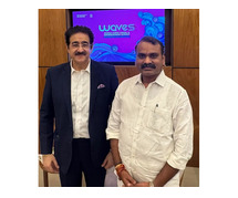 Minister Dr. L. Murugan Lauds Dr. Sandeep Marwah’s Four Decades of Service to Media