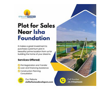 Plot for Sales Near Isha Foundation | Plot for Sales Near International Airport