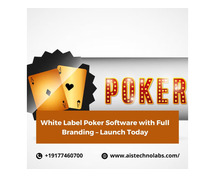 White Label Poker Software with Full Branding – Launch Today