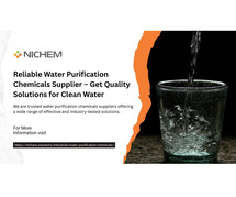 Reliable Water Purification Chemicals Supplier – Get Quality Solutions for Clean Water