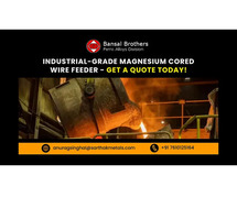 Industrial-Grade Magnesium Cored Wire Feeder – Get a Quote Today!
