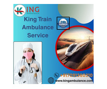 Book King ensures you will have fewer worries with Train Ambulance in Indore