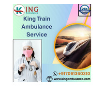 Now Book Risk-Free King Train Ambulance Service in Jabalpur to best medical treatment