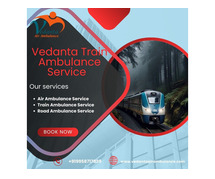 Choose Vedanta Train Ambulance with the best transportation for patients in Siliguri