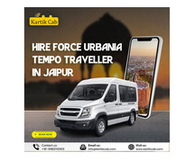 Luxury Force Urbania on Rent in Jaipur – 10 Seater Comfort & Style