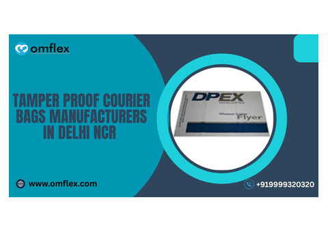 Tamper Proof Courier Bags manufacturers in Delhi