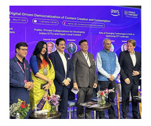 Dr. Sandeep Marwah Wins Hearts at WAVES Summit, for Pioneering Role in Media and Entertainment