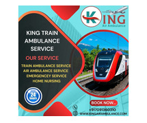 King Makes Clear Plans for Transit across Cities in Ranchi in a Train Ambulance