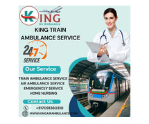 King Train Ambulance in Dibrugarh provides modern medical equipment inside the train