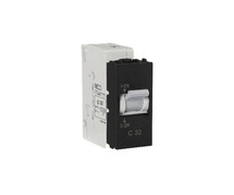 REO 32A Mini MCB Soot Black – Reliable Circuit Protection | Havells