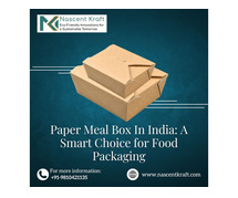 Paper Meal Box In India: A Smart Choice for Food Packaging
