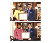 Renowned Filmmakers Honored with Life Membership of International Film and Television Club at Marwah