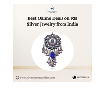 Best Online Deals on 925 Silver Jewelry from India