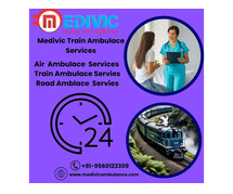 Medivic Makes Your Transit Lighter, Not Heavier in Gorakhpur in its Train Ambulance