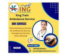 King Assists Families When the Pressure Mounts in Patna in a Train Ambulance