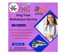 King provides skilled staff for its train ambulance services in Jamshedpur.