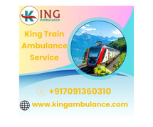 Book Fear-Free King Train Ambulance Service in Allahabad to transport the patient safely