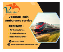 Choose Vedanta Train Ambulance Services with Best ICU Setup in Pune