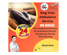 King Train provides transfer from Dibrugarh to any city hospital using ambulance.