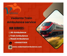Choose Vedanta Train Ambulance Services with the Best ICU Setup in Pune